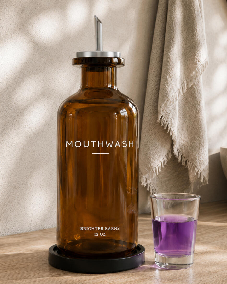 Amber Modern Mouthwash Amber Modern Mouthwash